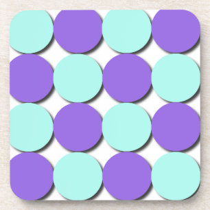 Dessous-de-verre Pois Aqua & Blue