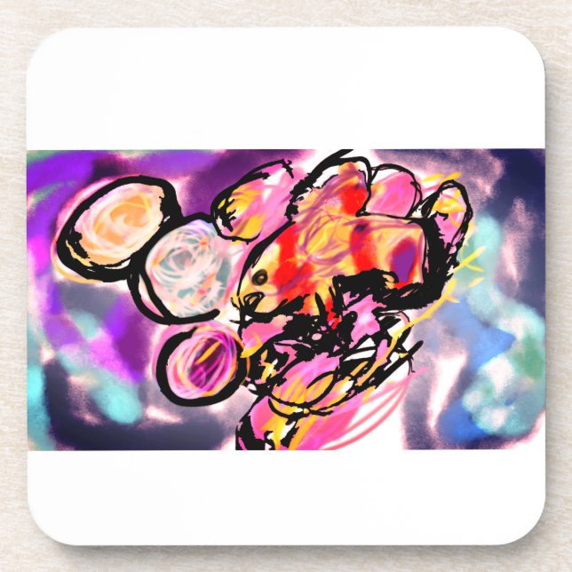 Dessous-de-verre Poisson clown gemme (Devant)