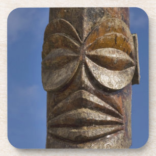 Dessous-de-verre Polynésie française, Îles Cook, Rarotonga,