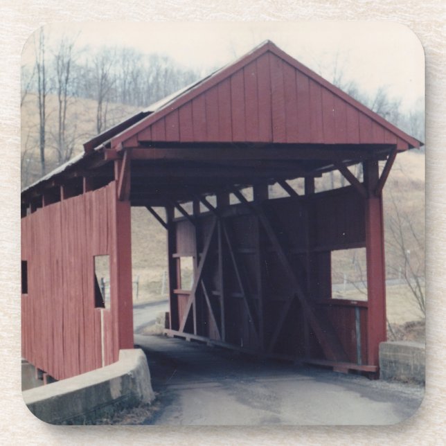 Dessous-de-verre Pont couvert (Devant)