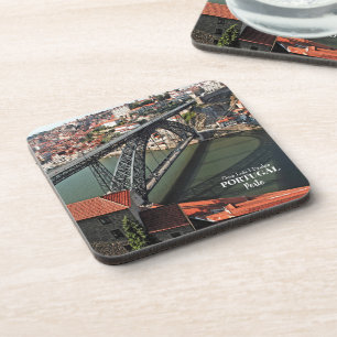 Dessous-de-verre Pont de Porto au-dessus du fleuve Douro, Portugal
