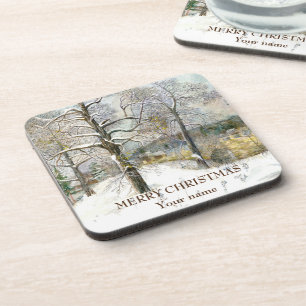 Dessous-de-verre Pont d'hiver