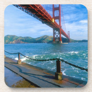 Dessous-de-verre pont du Golden Gate et baie de San Francisco