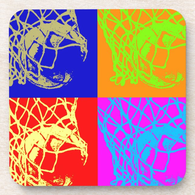 Dessous-de-verre Pop Art Basket (Devant)