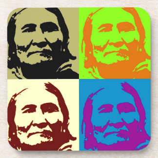 Dessous-de-verre Pop Art Freedom Fighter Geronimo