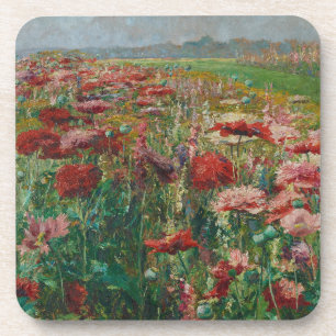 Dessous-de-verre Poppies en fleurs - Olga Wisinger-Florian
