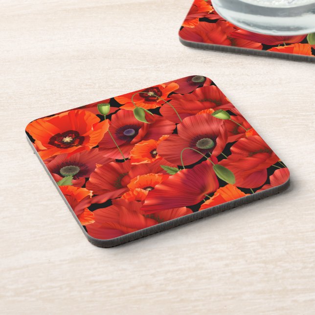 Dessous-de-verre Poppy (Côté gauche)