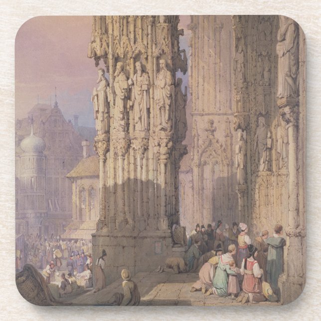 Dessous-de-verre Porche de cathédrale de Ratisbonne (Devant)