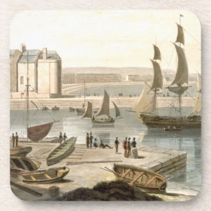 Dessous-de-verre Port de Weymouth, 'd'un voyage autour de grand