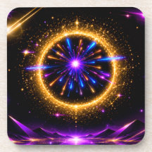Portail Cosmique Radieux | Toile Étendue de Galaxi