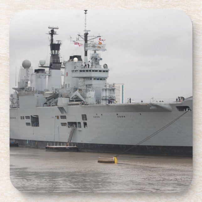 Dessous-de-verre Porte-avions britannique (Devant)