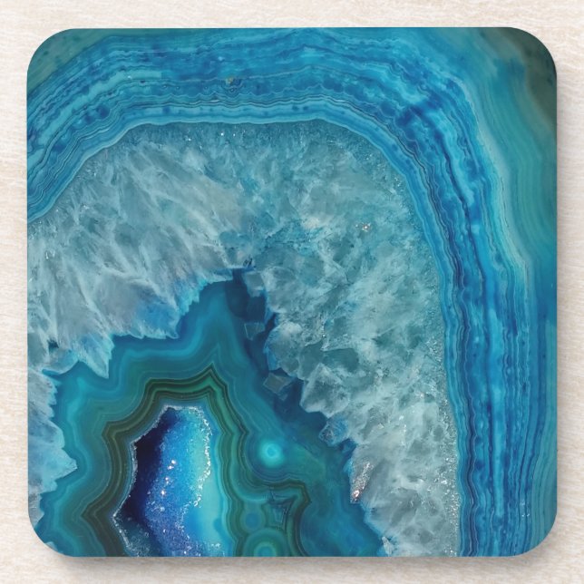 Dessous-de-verre Porte bleue (Devant)