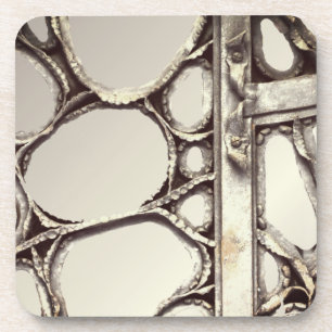 Dessous-de-verre Porte de grillage en fer Art nouveau antoni gaudi
