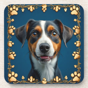 Dessous-de-verre Portrait de chien mignon
