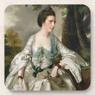 Dessous-de-verre Portrait de Mme Nicholas Ashton, Mary nee Warburto