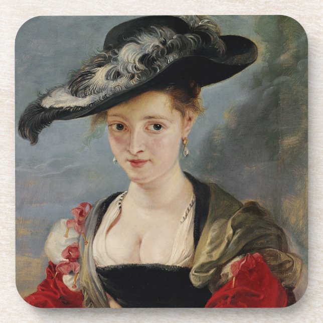 Dessous-de-verre Portrait de Susanna Lunden (?) (seau de Le Chapeau (Devant)