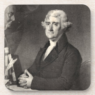 Dessous-de-verre Portrait de Thomas Jefferson