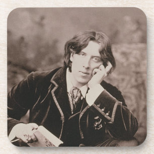 Dessous-de-verre Portrait d'Oscar Wilde (1854-1900), 1882 (pho de