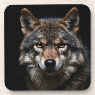 Dessous-de-verre Portrait du loup