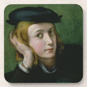 Dessous-de-verre Portrait d'un jeune homme (huile sur le panneau)