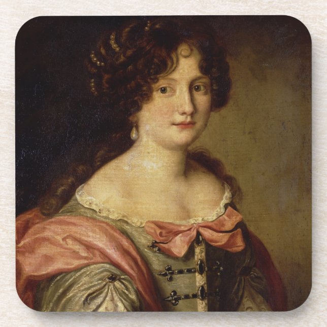 Dessous-de-verre Portrait d'une jeune dame (Devant)