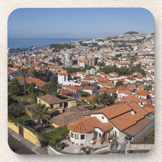 Dessous-de-verre Portugal, île de Madère, Funchal. Câble (Devant)