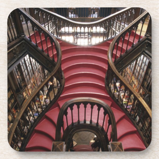 Dessous-de-verre Portugal, Porto (Porto). Escaliers historiques (Devant)