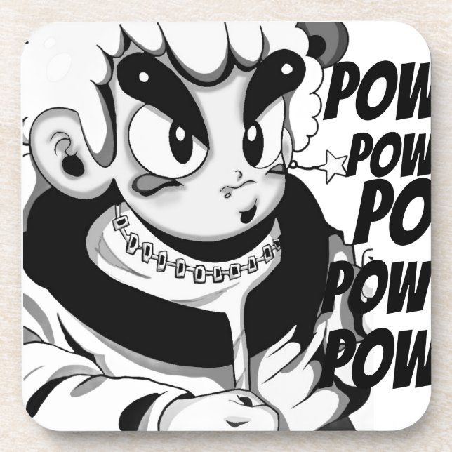 Dessous-de-verre Posavasos de plástico duro (Devant)