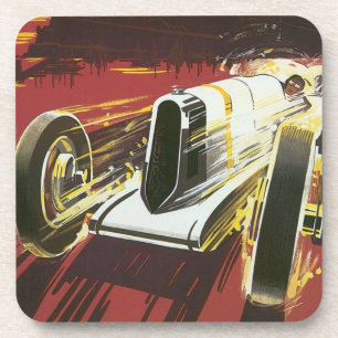 Dessous-de-verre Poster Vintage voyage, Grand Prix de Monaco Auto R