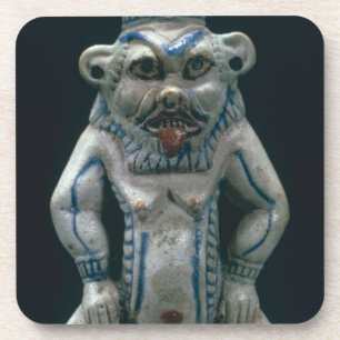 Dessous-de-verre Pot de Kohl sous forme de dieu Bes, nouveau