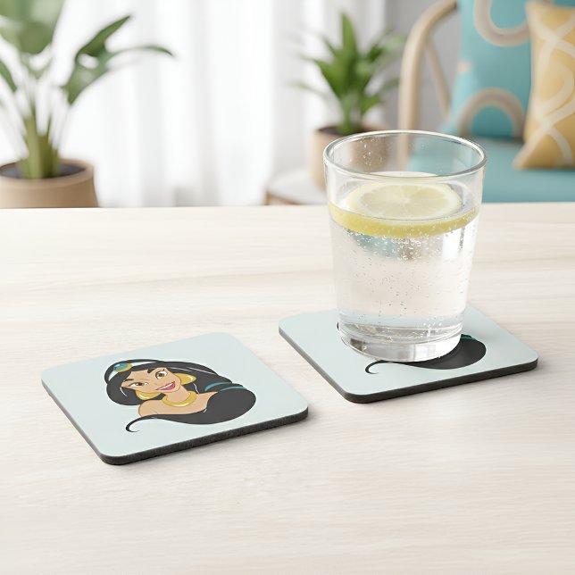 Dessous de verre pour boisson au jasmin (Créateur téléchargé)