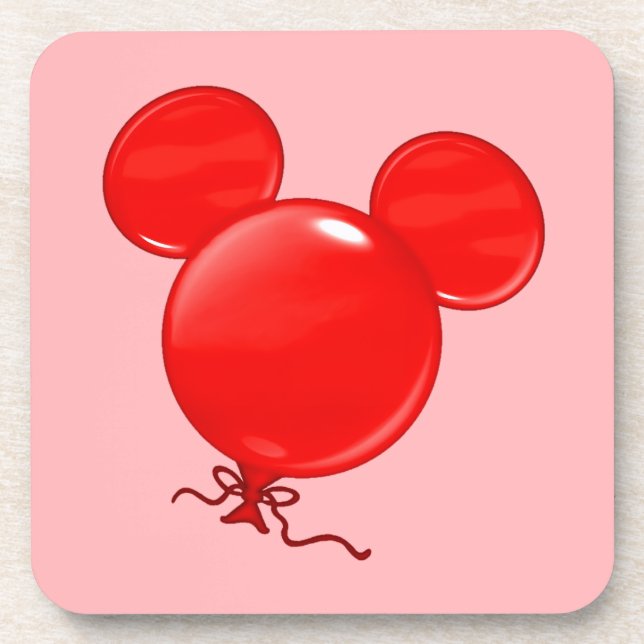 Dessous de verre pour boisson en forme de ballon (Devant)