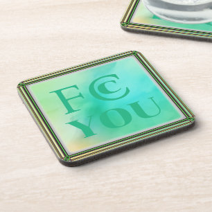 Dessous de verre pour boisson FCC YOU