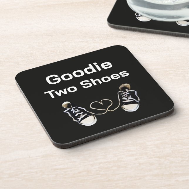 Dessous de verre pour boisson Goodie Two Shoes (Côté gauche)