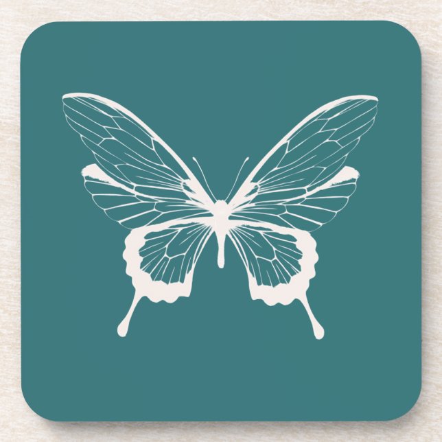 Dessous de verre pour boisson Papillon (Devant)