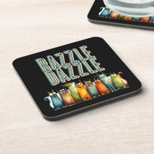 Dessous de verre pour boisson Razzle Dazzle