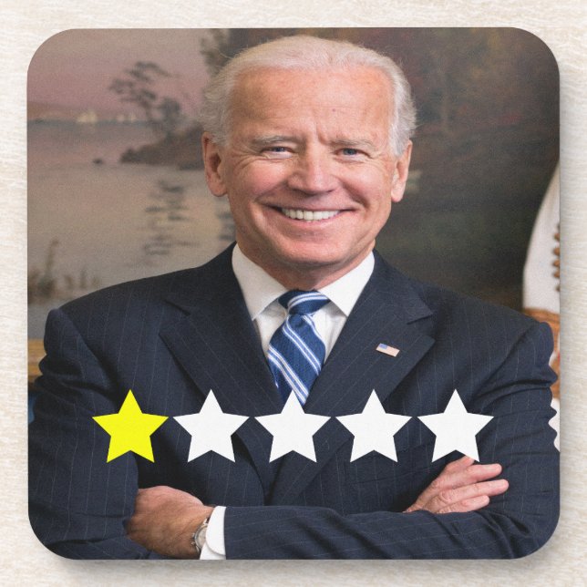 Dessous-de-verre Président Joe Biden Approbation (Devant)