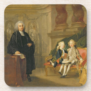 Dessous-de-verre Prince George (1738-1820) et prince Edouard août