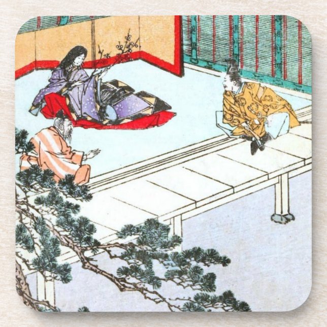 Dessous-de-verre Princesse asiatique (Devant)