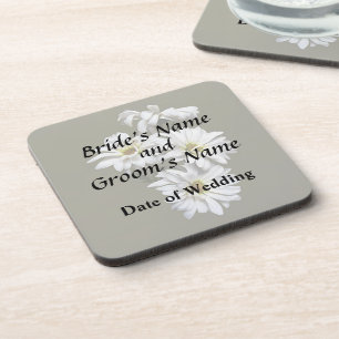 Dessous-de-verre Produits de mariage du Quatuor de Marguerite Blanc
