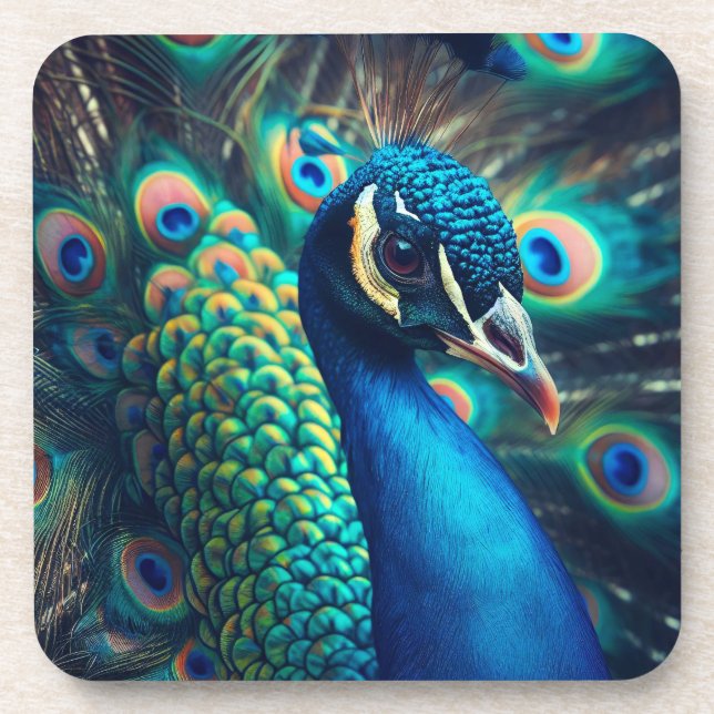 Dessous-de-verre Profil Peacock (Devant)