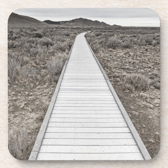 Dessous-de-verre Promenade par le désert (Devant)