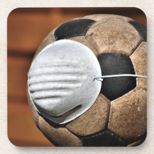 Dessous-de-verre Protection contre les virus du football respiratoi