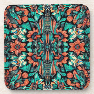 Dessous-de-verre Psychédélique hawaïenne