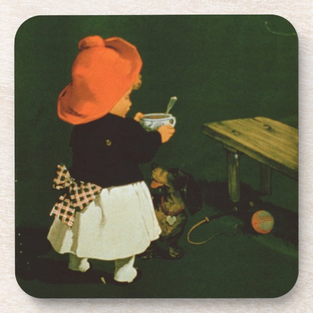 Dessous-de-verre Publicité par affichage pour le 'malt Coffee de (Devant)