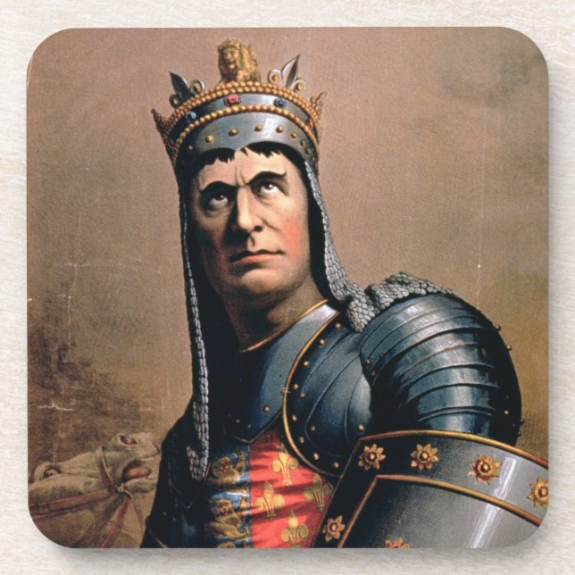 Dessous-de-verre Publicité pour 'John McCullough comme Richard III (Devant)