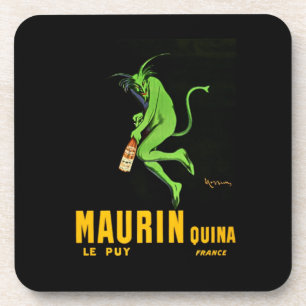 Dessous-de-verre Publicité pour l'apéritif Maurin de Leonetto Cappi