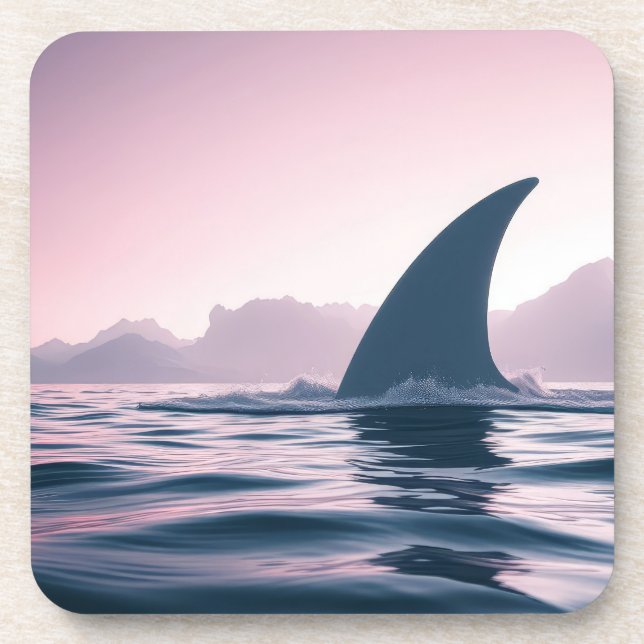 Dessous-de-verre Puissance de l'Aileron de Requin (Devant)