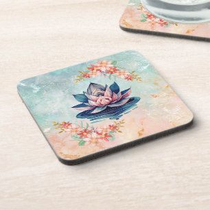 Dessous-de-verre Pureté Harmonie de Lotus – Douceur Florale