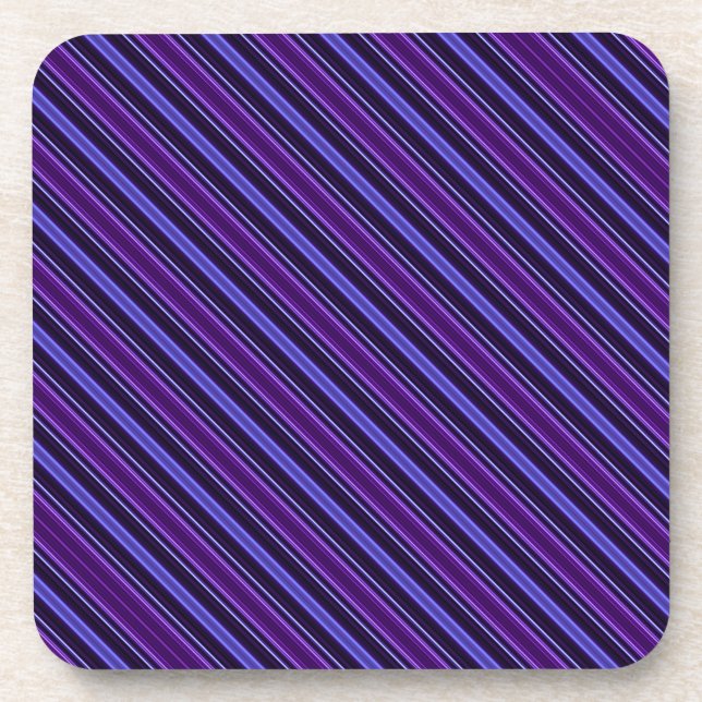 Dessous-de-verre Purples répartis (Devant)